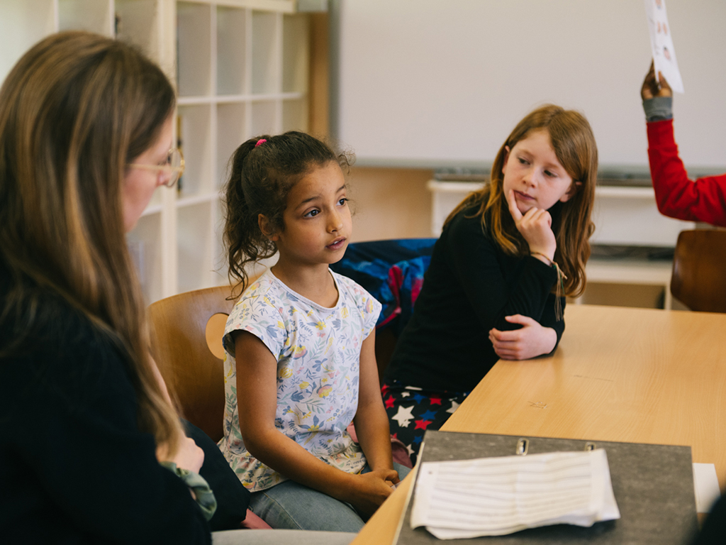 Demokratiearbeit an der Schule an der Burgweide. Kinderkonferenz.